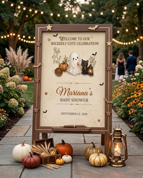 Editable welcome sign template Bundle